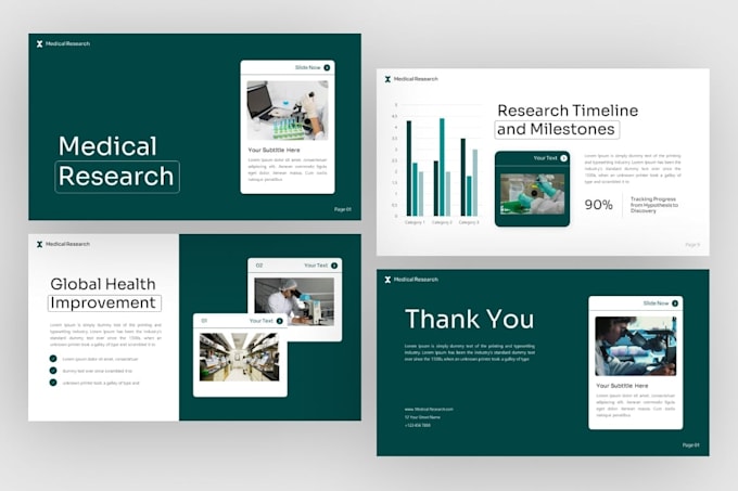 design medical powerpoint presentation for pharma, cme, nursing training slides