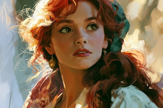 do disney cartoon portrait
