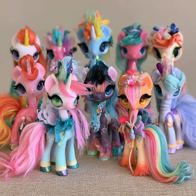 design a unique pony character from your idea