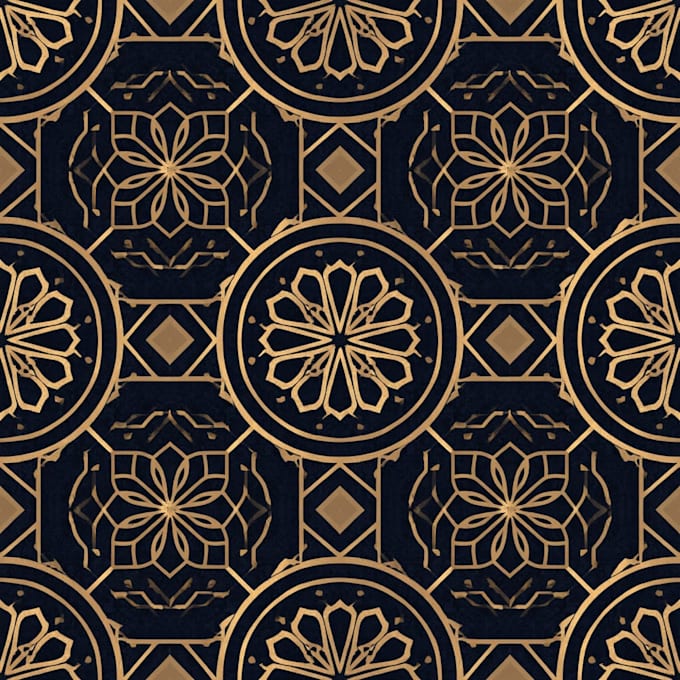 design original seamless patterns for textile