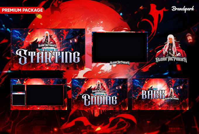 create custom animated twitch overlays, graphics and emotes