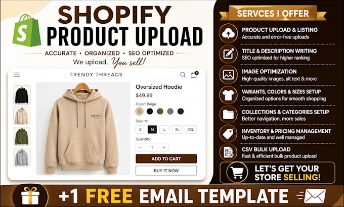 do shopify product upload and listing shopify data entry inventry CSV upload