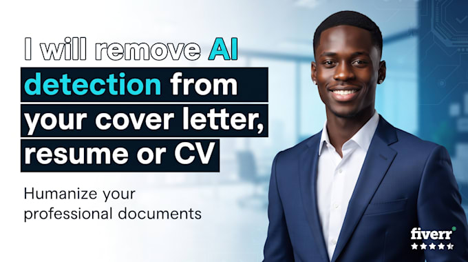 remove ai detection from your job application cover letter, resume or CV