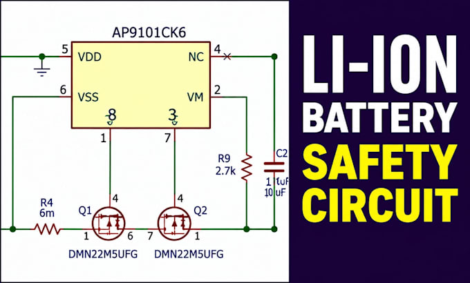 design bms pcb lithium battery protection and charging