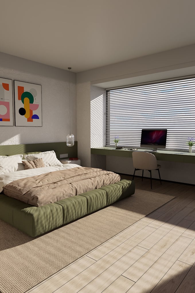 interior design project bedroom