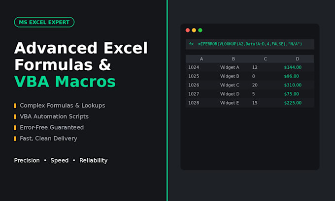 do fast and accurate excel data entry