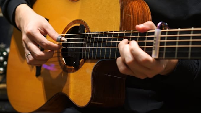 record a professional flamenco guitar