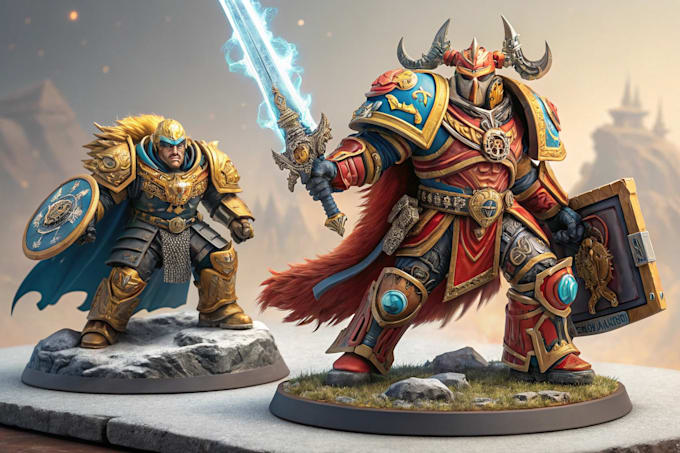paint your warhammer 40k, sigmar and dnd miniatures