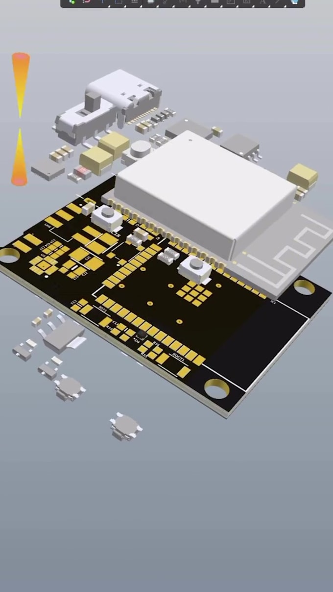 design rf pcb layout for wireless, antenna and high frequency circuits