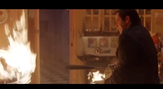 do vfx fire explosion effect, smoke effect, vfx compositing, horror effect, cgi