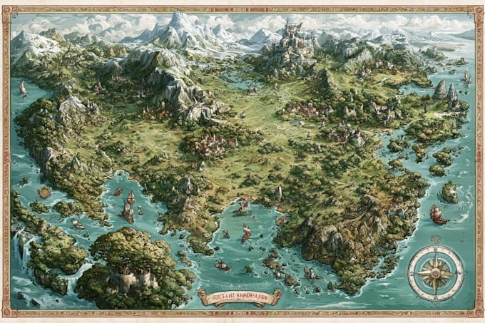 draw your fantasy map