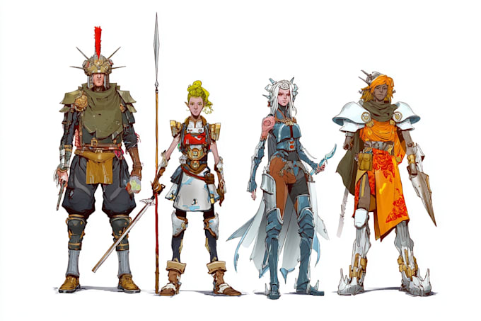 create a fantasy illustration