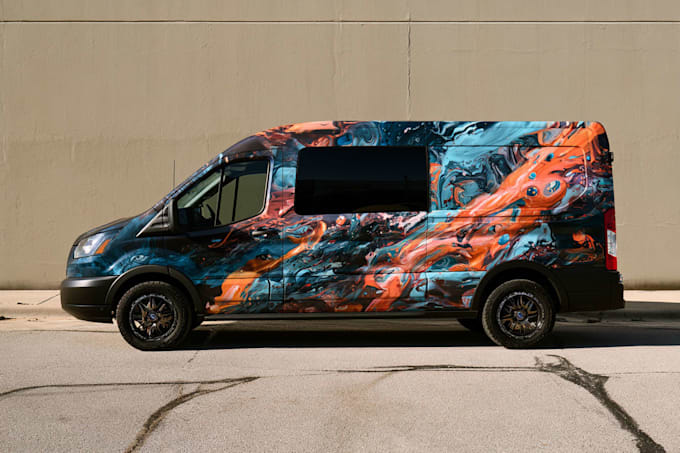 design vehicle wrap design, car wrap design