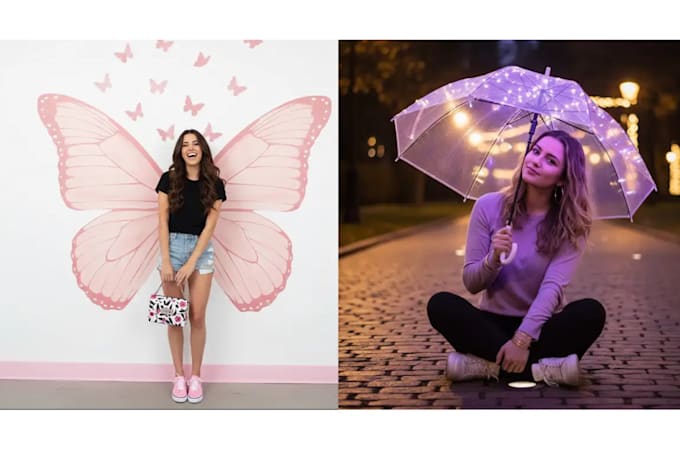 do professional photoshop editing and ai image editing
