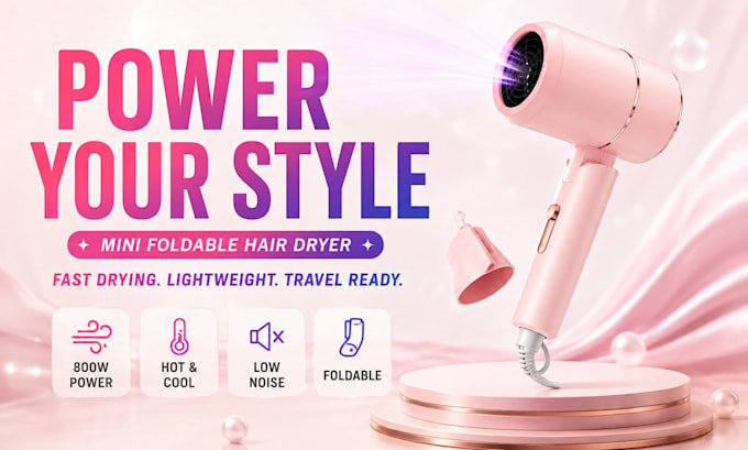 design professional ecommerce product ads