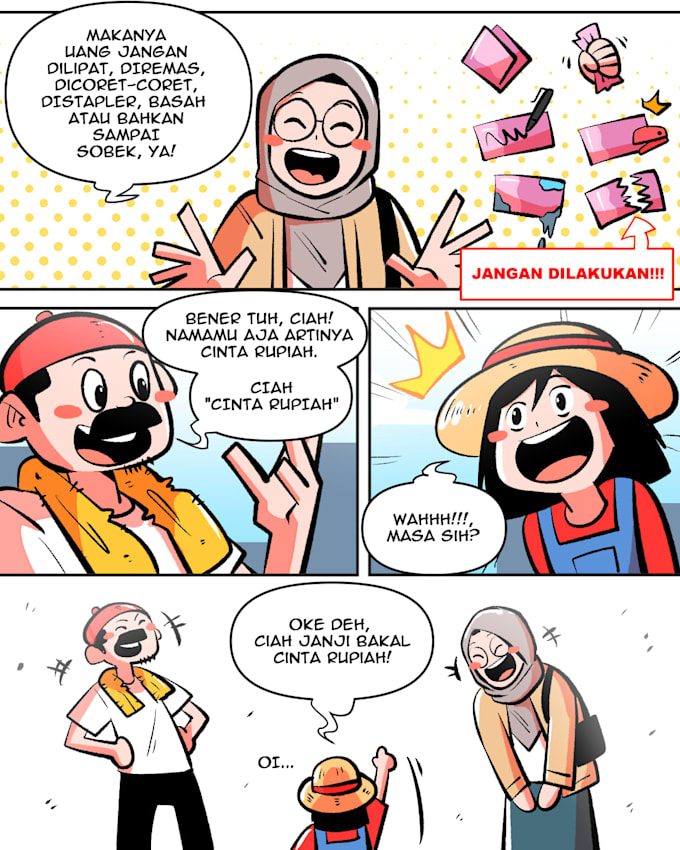 draw comic strip for you