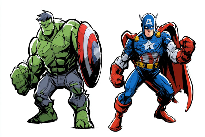 create comic book art