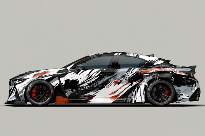 car wrap design, van wrap design