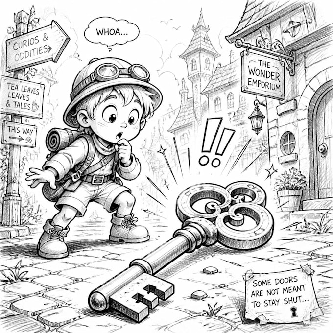 sketch your cartoon character