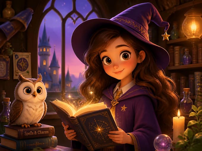 do disney cartoon portrait