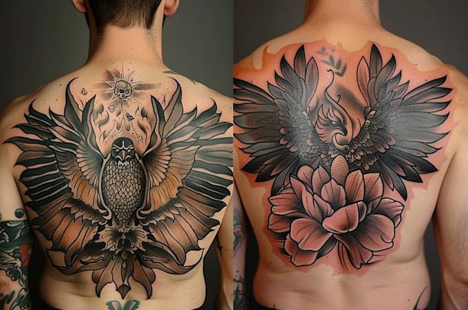 design professional tattoo and custom tattoo