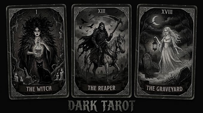 custom tarot cards tarot card design oracle cards tarot illustration tarot cards