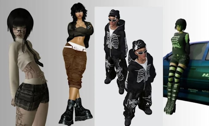 create authentic ps1 ps2 psx n64 retro low poly 3d character models for games