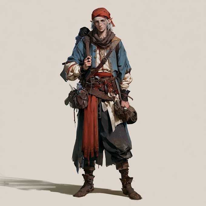 create your dnd or fantasy rpg character art
