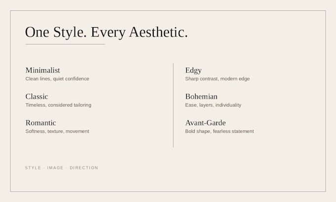 style you and create outfits that actually feel like you