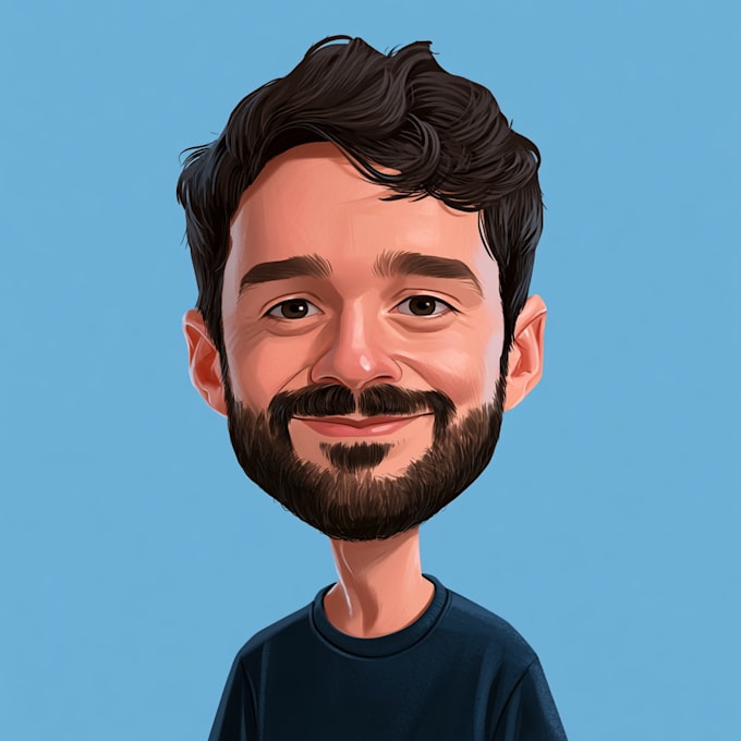 do a cartoon portrait caricature
