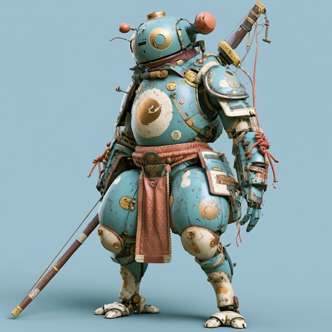 design an original mecha character for your game