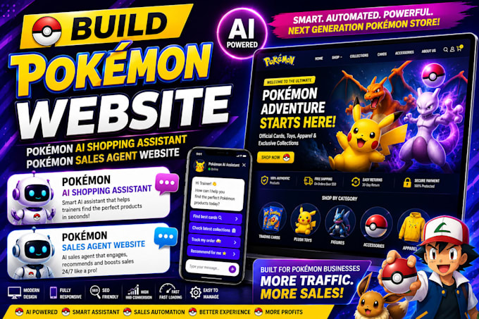 pokemon website pokemon store tcg collectible trading cards with ai sales agent