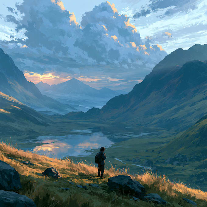 design cinematic environment concept art