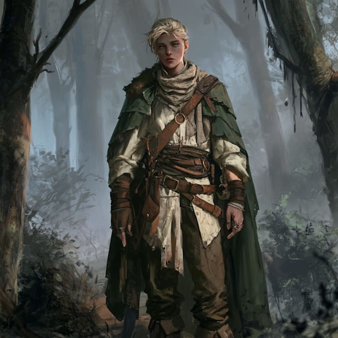 create your dnd or fantasy rpg character art