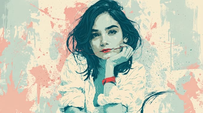 draw high quality vector portraits
