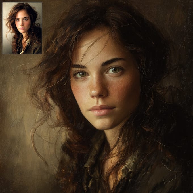 create a cinematic realistic portrait with stunning details