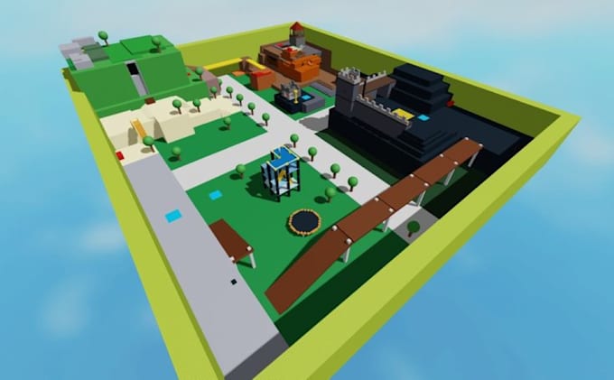 build roblox maps realistic city rpg terrain environment design