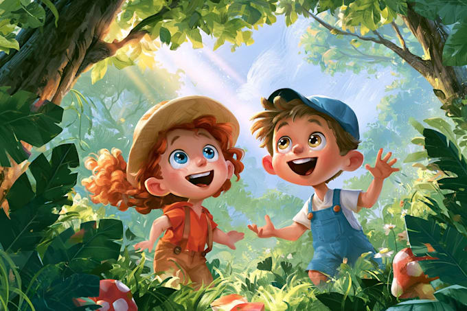 illustrate children book illustration  illustration