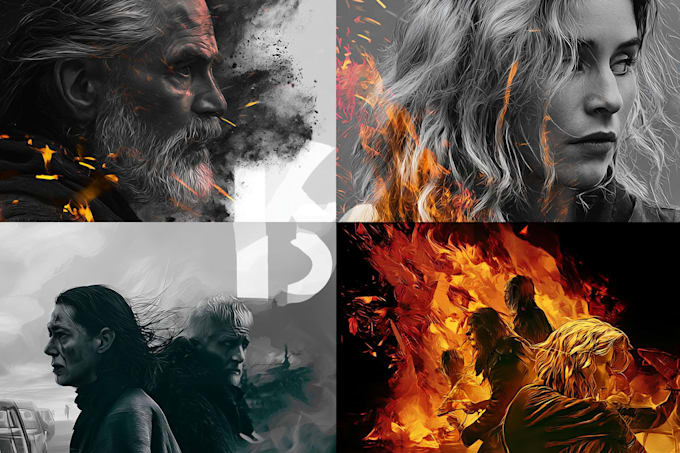 design cinematic movie posters design