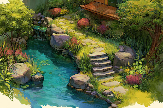 environment concept art landscape design