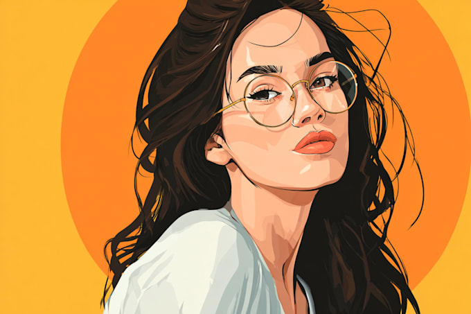 draw high quality vector portraits