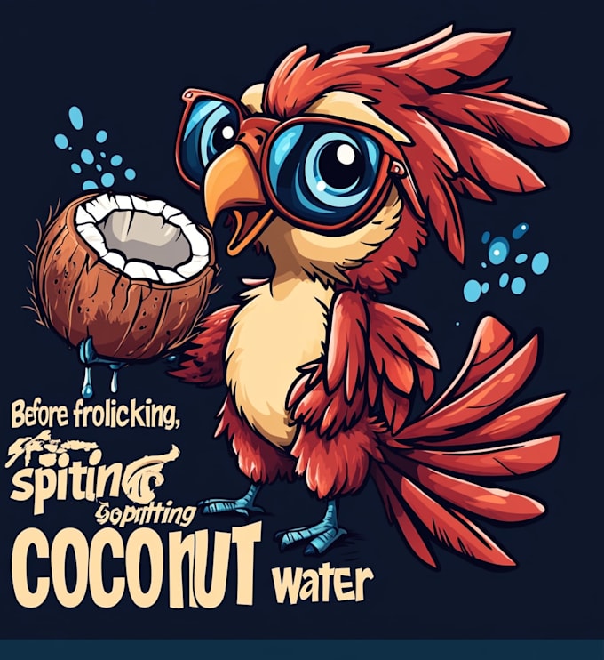 design unique mascot, character, cartoon logo design