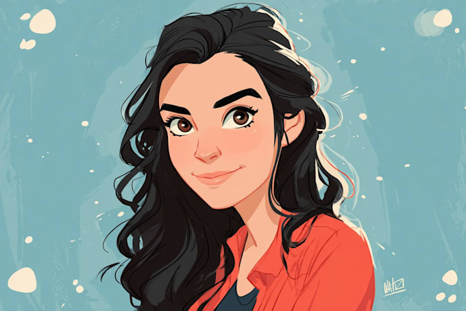 do disney cartoon portrait