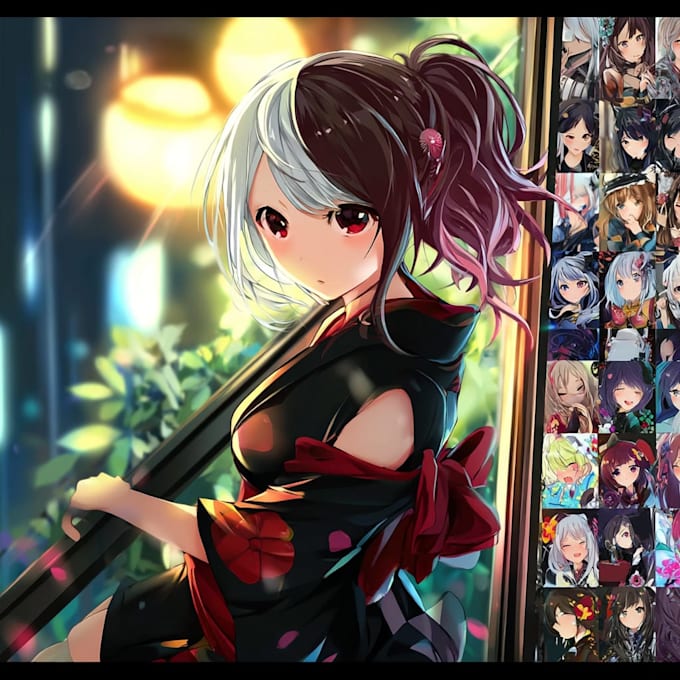 make anime art and manga illustration