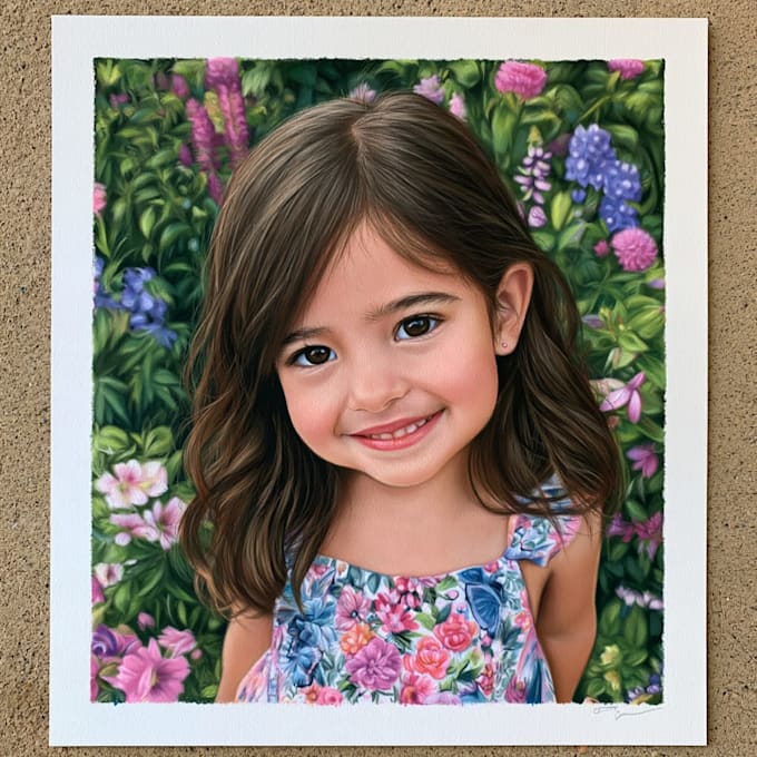 custom soft pastel portraits personalized hand drawn artwork