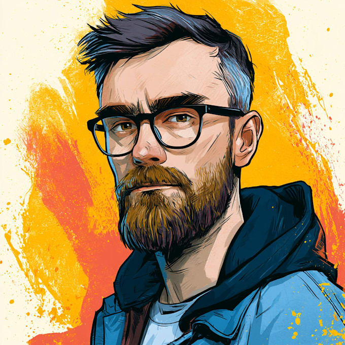 make digital hand drawn illustrations