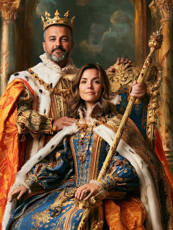 paint a family or couple portrait