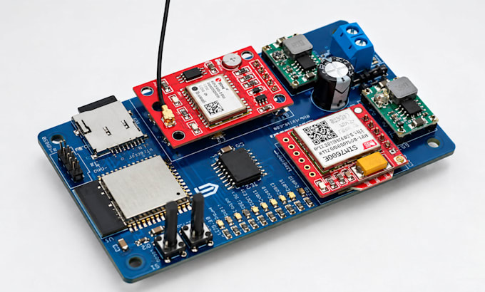design a gps tracker pcb for vehicle, asset, fleet and iot tracking