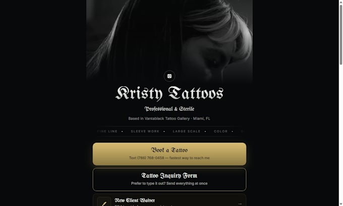 build a cinematic 3d scroll through website that walks visitors in