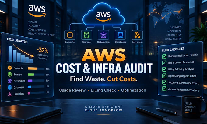do aws cost optimization audit and reduce your cloud bill